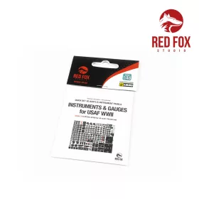   Red Fox Studio 1:48 1/48 Instruments & gauges set for USAF WWII (Independent)