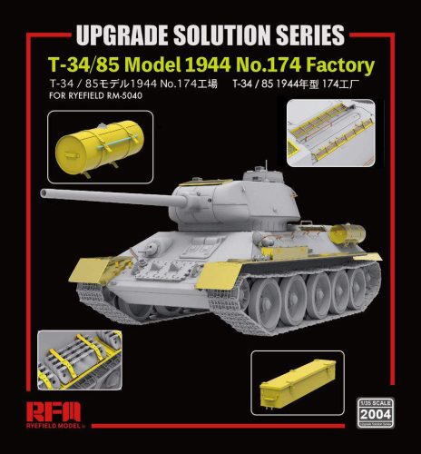 Ryefield model 1:35 ”The Upgrade solution” for T-34/85 Model 1944 No.174
