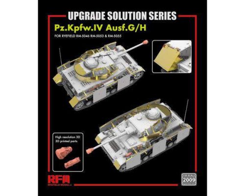 Ryefield model 1:35 Upgrade set for 5053 & 5055 Pz.IV Ausf.G/H