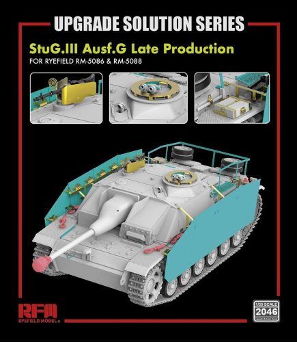 Ryefield model 1:35 Upgrade set for 5086 5088 StuG.III Ausf.G Late