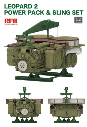 Ryefield model 1:35 Leopard 2 Power pack & Sling set