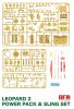 Ryefield model 1:35 Leopard 2 Power pack & Sling set