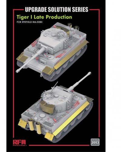 Ryefield model 1:35 Upgrade set for 5080 Tiger I Late Production