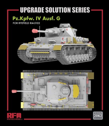 Ryefield model RM2062 1:35 Upgrade set for 5102 Pz.Kpfw. IV Ausf. G
