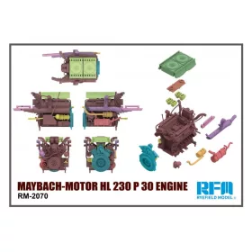 Ryefield model RM2070 1:35 MAYBACH-Motor HL 230 P 30 Engine