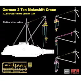   Ryefield model 1:35 2T Makeshift crane all-purpose for WWII german tank