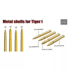 Ryefield model 1:35 Metal Shells for Tiger I (8 pcs.)