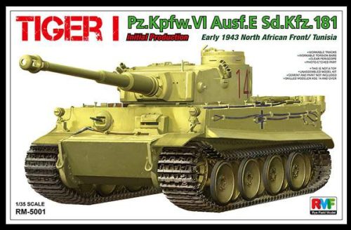 Ryefield model 1:35 Tiger I. Pz.Kpfw. VI. Ausf. E
