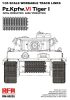 Ryefield model 1:35 Workable track links for Tiger I early (New mould, upgraded version)