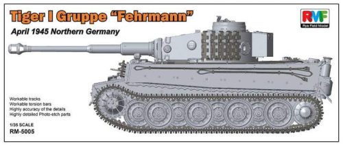 Ryefield model 1:35 Pz.Kpfw.VI Tiger I Gruppe ”Fehrmann” April 1945