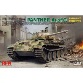   Ryefield model 1:35 Panther Ausf.G Early/Late productions harcjármű makett