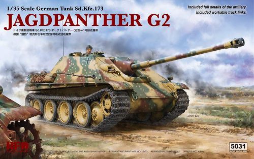 Ryefield model 1:35 Jagdpanther G2 with workable track link