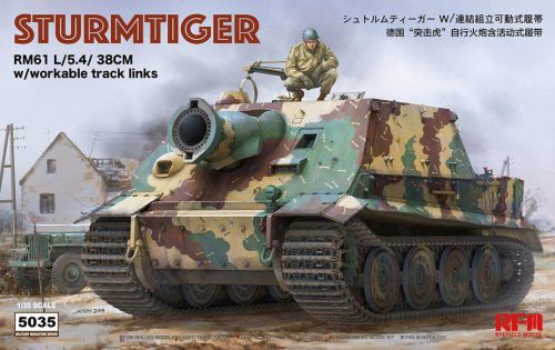 Ryefield model 1:35 Sturmtiger with workable tracks