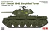 Ryefield model 1:35 KV-1 Model 1942 Simplified Turret