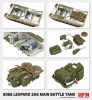 Ryefield model 1:35 Leopard 2A6 Main Battle Tank with FULL INTERIOR