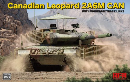 Ryefield model 1:35 Canadian Leopard 2A6M CAN with workable track links