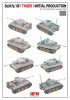 Ryefield model 1:35 ”Sd.KfZ.181Tiger I initial production No.121 with workable track links No 121”