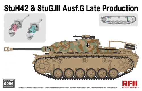 Ryefield model 1:35 StuH42 & StuG.III Ausf.G Late Production