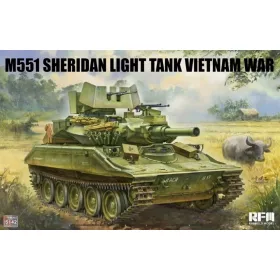   Ryefield model 5142 1:35 M551 Light Tank SHERIDAN Vietnam War