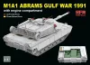 Ryefield model 1:35 M1A1 Abrams Gulf War 1991, w/engine compartment
