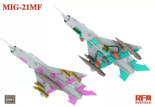 Ryefield model 1:48 MIG-21MF Fishbed J