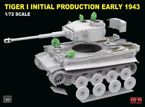 Ryefield model 1:72 Tiger I initial production, early 1943