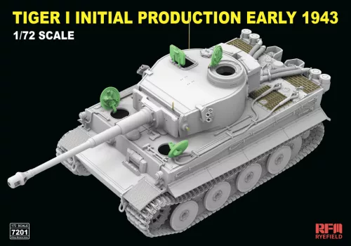 Ryefield model 1:72 Tiger I initial production, early 1943