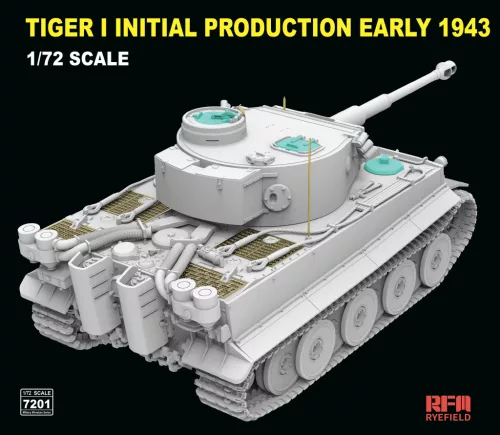 Ryefield model 1:72 Tiger I initial production, early 1943