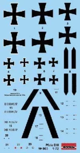 Roden 1:72 Pfalz D.III World War 1