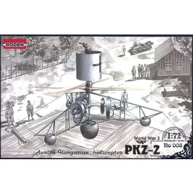 Roden 1:72 PKZ-2 Austro-Hungarian Helicopter World War 1