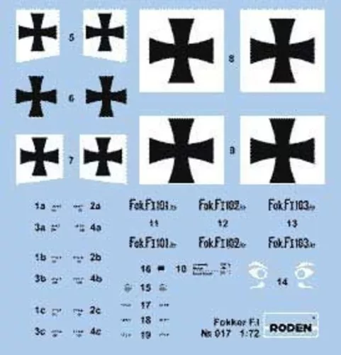 Roden 1:72 Fokker F.I