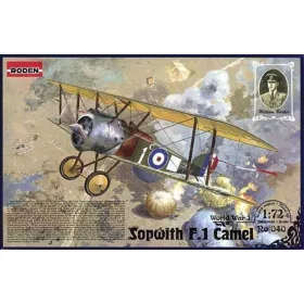   Roden 1:72 Sopwith Camel F1 ''William Georg Barker''