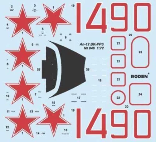 Roden 1:72 An-12 BK-PPS