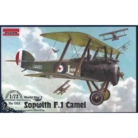 Roden 1:72 Sopwith F.1 Camel w/Bentley