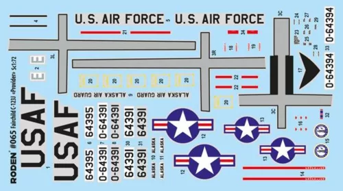 Roden 1:72 Fairchild C-123 Provider