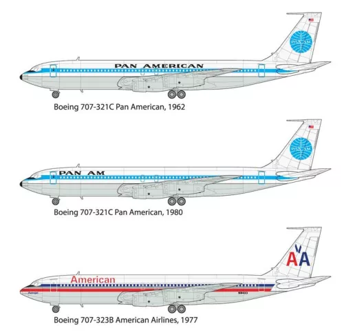 Roden 1:144 Boeing 707-321