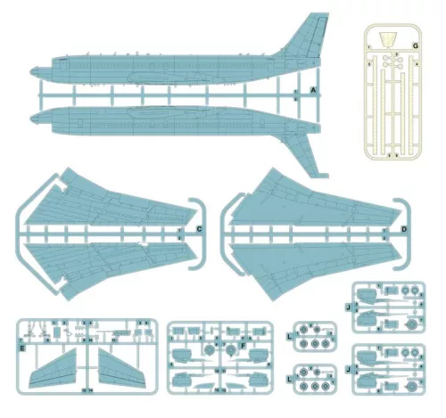 Roden 1:144 Boeing 707-321