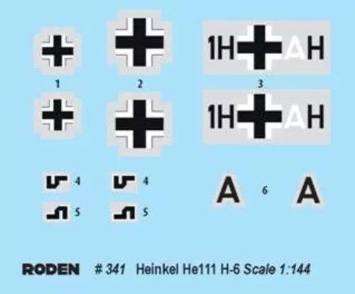 Roden 1:144 Heinkel He111 H-6
