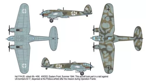 Roden 1:144 Heinkel He111 H-16/-20