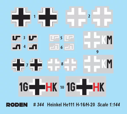 Roden 1:144 Heinkel He111 H-16/-20