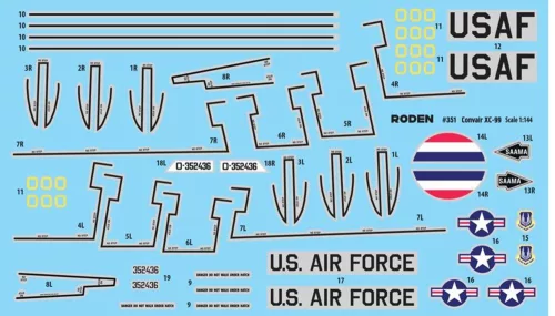 Roden 1:144 Convair XC-99