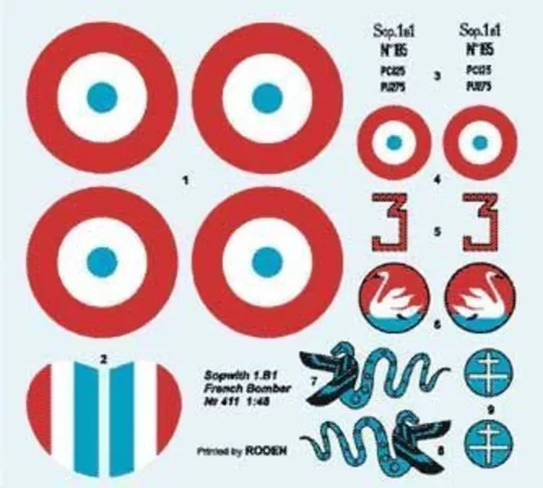 Roden 1:48 Sopwith 1.B1 French Bomber