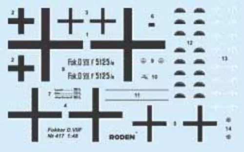 Roden 1:48 Fokker D.VII F (late)