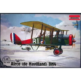 Roden 1:48 De Havilland D.H.4 (Eagle Engines)