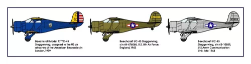 Roden 1:48 Beechcraft UC-43 Staggerwing