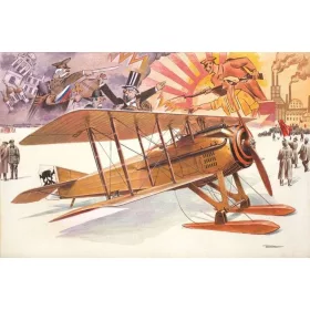 Roden 1:32 Spad VII c.1 with Russian skies