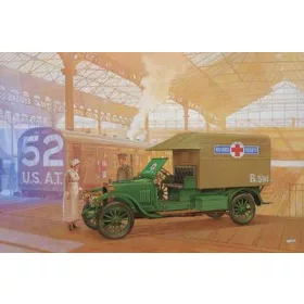 Roden 1:72 Vauxhall D-type Red cross