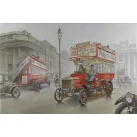 Roden 1:72 Type B Bus, LGOC, London, Early 1914