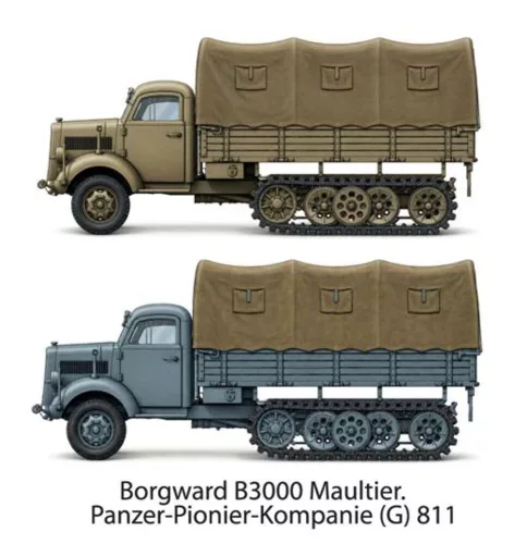 Roden 1:72 Borgward B3000 Maultier