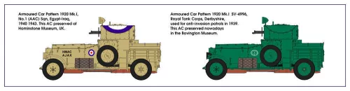 Roden 1:35 WWII British Armoured Car Pattern 1920 Mk.I